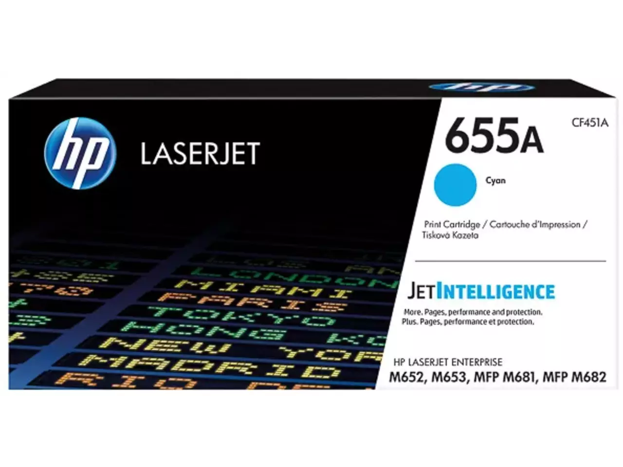 CF451A HP 655A CLJ MFP Cartridge cyan 10.500Seiten kaufen