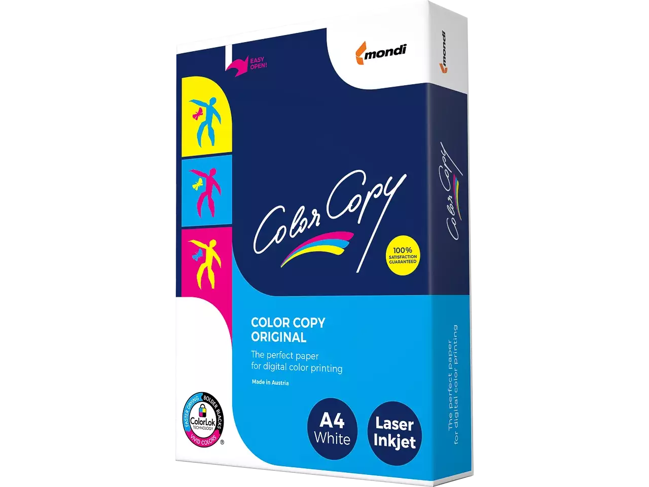 Mondi IQ Kopierpapier premium weiß A4 80 g/qm 500 Blatt Packung für K